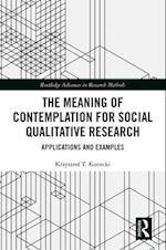 Meaning of Contemplation for Social Qualitative Research
