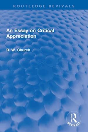 Essay on Critical Appreciation