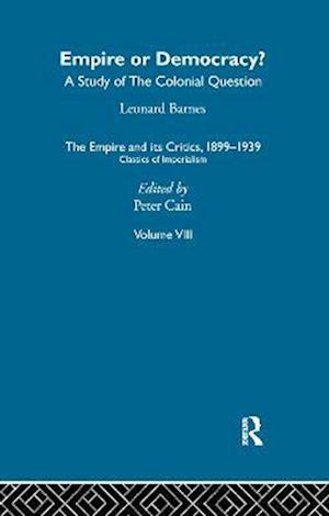 Empire and its Critics, 1899-1939