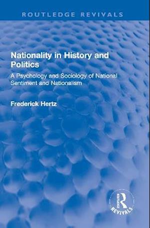 Nationality in History and Politics