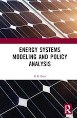 Energy Systems Modeling and Policy Analysis