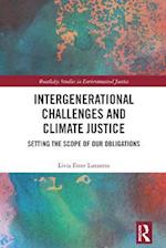 Intergenerational Challenges and Climate Justice