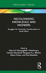 Decolonising Knowledge and Knowers
