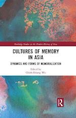 Cultures of Memory in Asia