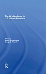 The Whaling Issue In U.s.-japan Relations