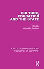 Culture, Education and the State