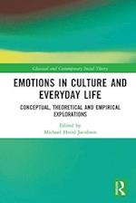 Emotions in Culture and Everyday Life