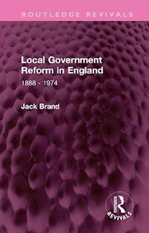 Local Government Reform in England