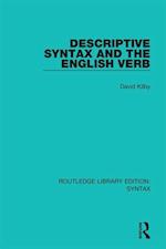 Descriptive Syntax and the English Verb