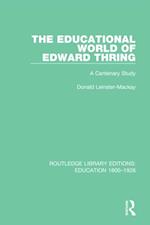 Educational World of Edward Thring