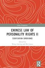 Chinese Law of Personality Rights II
