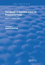 Handbook of Nutritive Value of Processed Food