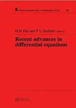 Recent Advances in Differential Equations