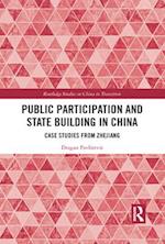 Public Participation and State Building in China