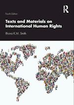 Texts and Materials on International Human Rights