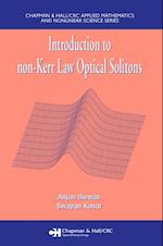 Introduction to non-Kerr Law Optical Solitons