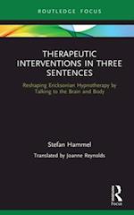 Therapeutic Interventions in Three Sentences