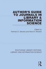 Author''s Guide to Journals in Library & Information Science
