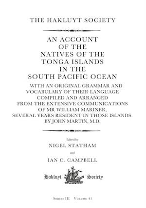 Account of the Natives of the Tonga Islands in the South Pacific Ocean