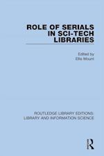 Role of Serials in Sci-Tech Libraries