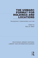 The USMARC Format for Holdings and Locations