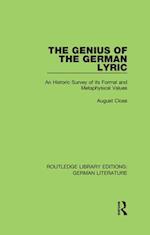 The Genius of the German Lyric