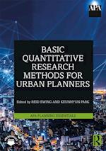 Basic Quantitative Research Methods for Urban Planners