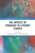 Affects of Pedagogy in Literary Studies