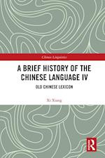 Brief History of the Chinese Language IV