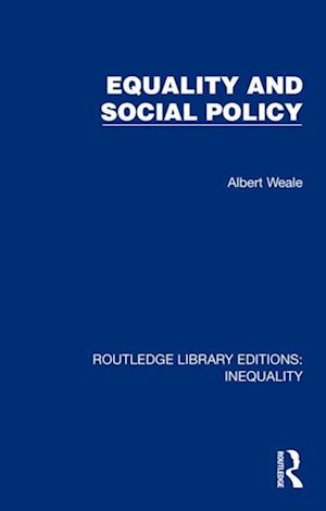 Equality and Social Policy