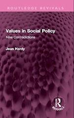 Values in Social Policy