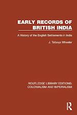 Early Records of British India