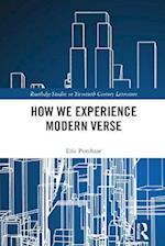 How We Experience Modern Verse