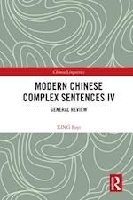 Modern Chinese Complex Sentences IV