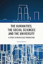 Humanities, the Social Sciences and the University