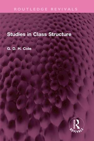 Studies in Class Structure