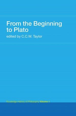 From the Beginning to Plato