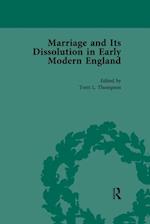 Marriage and Its Dissolution in Early Modern England, Volume 2
