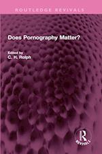 Does Pornography Matter?