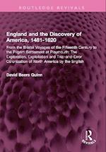 England and the Discovery of America, 1481-1620