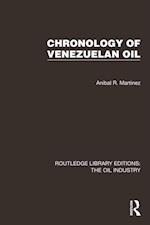 Chronology of Venezuelan Oil