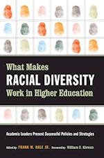 What Makes Racial Diversity Work in Higher Education