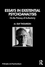 Essays in Existential Psychoanalysis