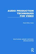 Audio Production Techniques for Video