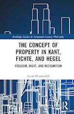 Concept of Property in Kant, Fichte, and Hegel