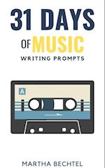 31 Days of Music (Writing Prompts)