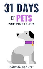 31 Days of Pets (Writing Prompts)