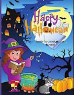Happy Halloween Libro da colorare per bambini
