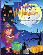 Happy Halloween Libro de colorear para niños