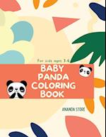 Baby Panda Coloring Book: Baby Panda Coloring Book For Kids: Magicals Coloring Pages with Pandas For Kids Ages 3-6 